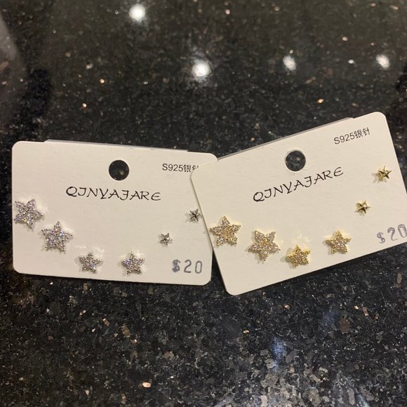 STAR STUD SET - Picture 1 of 3
